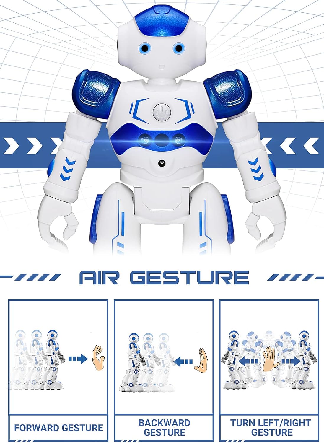 Remote-Controlled Interactive Robot Toy with Gesture Recognition for Learning