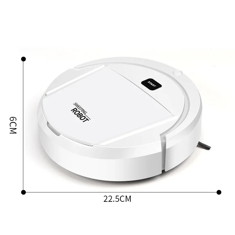Ultra-Quiet Robot Vacuum with HEPA Filtration for Effective Cleaning