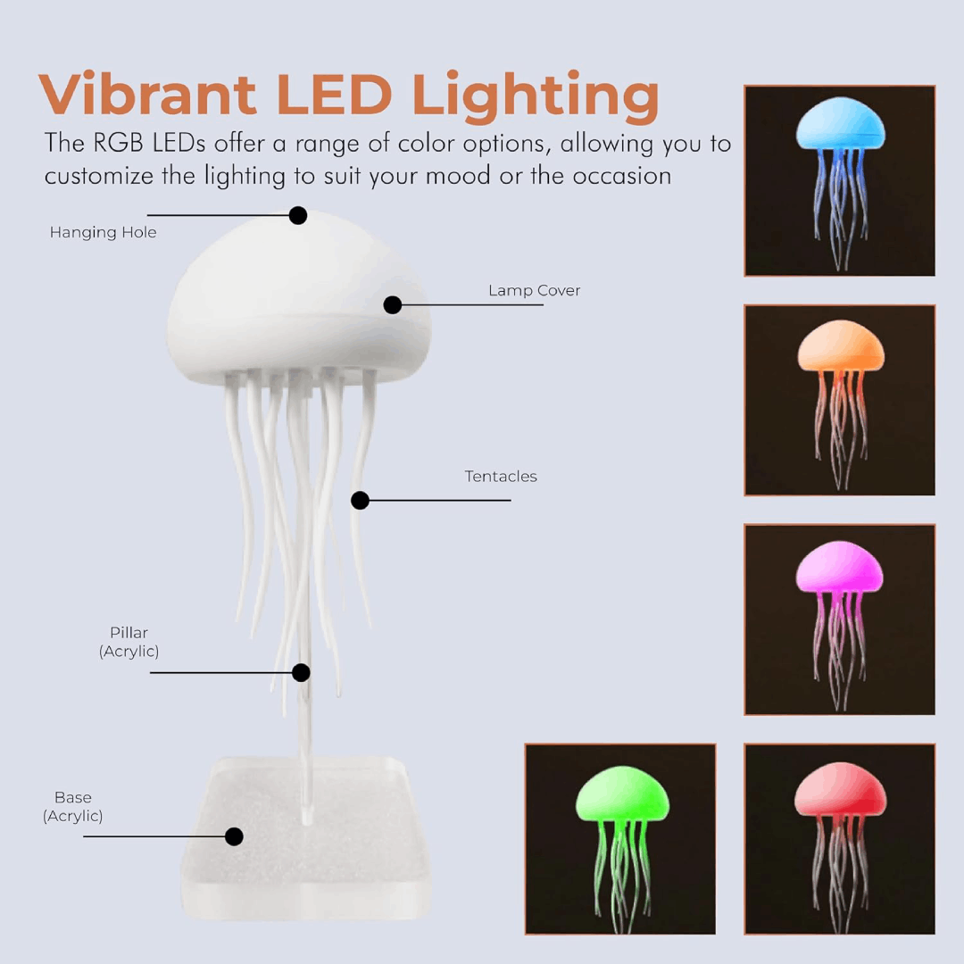 Tranquil Marine Glow LED Mood Lamp with Color Options