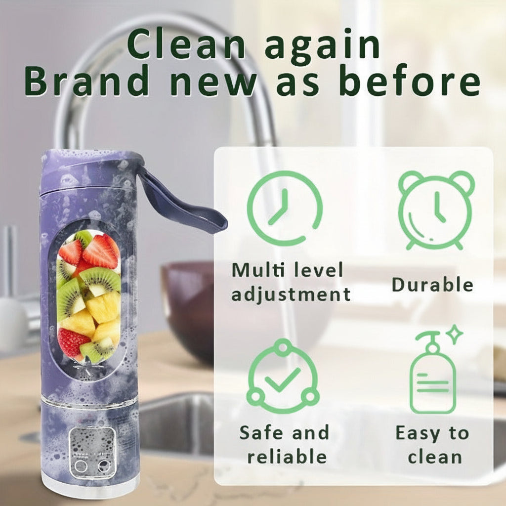 Cordless Rechargeable Smoothie Maker for Effortless Blending