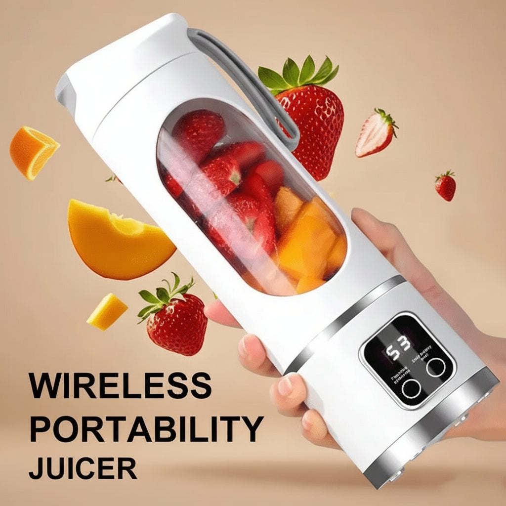 Cordless Rechargeable Smoothie Maker for Effortless Blending