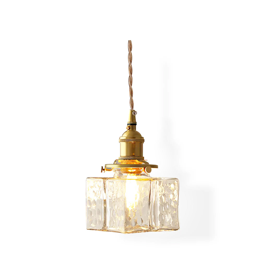 Contemporary Kitchen Pendant Light Fixture in Elegant Glass Design