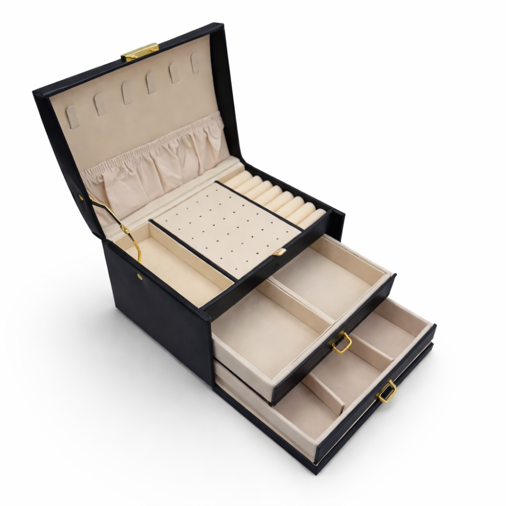 Elegant Lockable Jewelry Organizer for Thoughtful Gifting