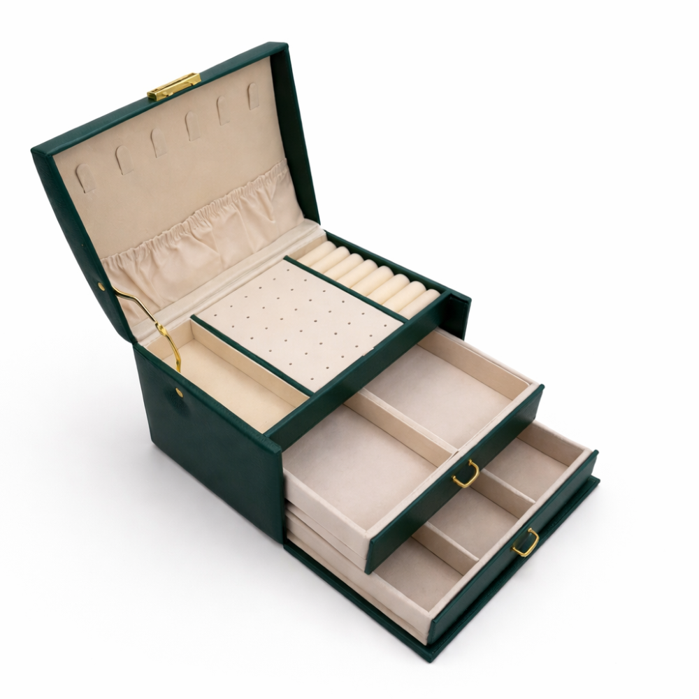 Elegant Lockable Jewelry Organizer for Thoughtful Gifting