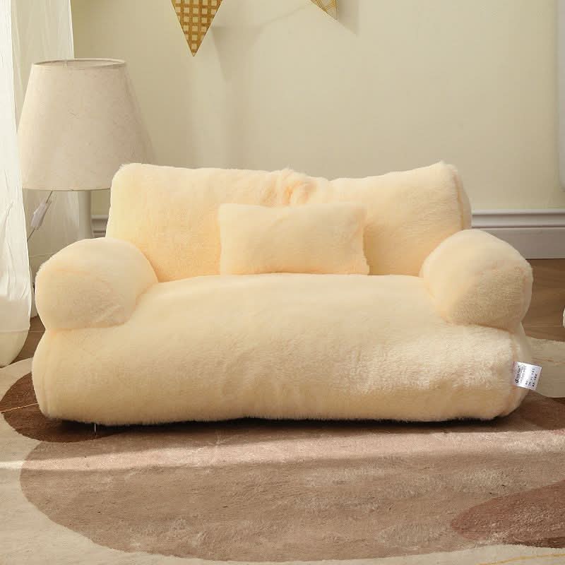 CozyNest Pet Sofa - Comfortable Lounger with Washable Cover