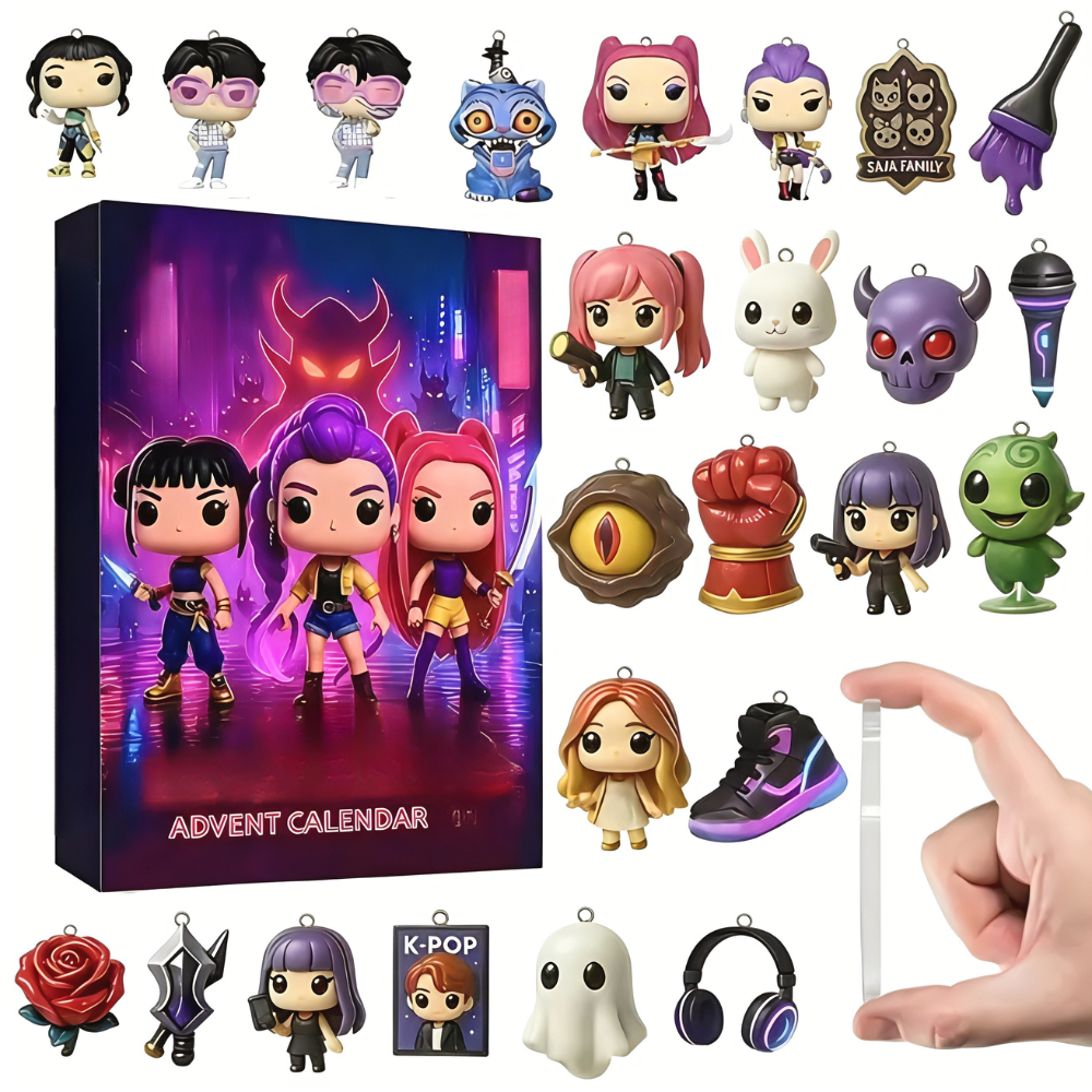 Anime Countdown Calendar with Daily Surprise Collectibles