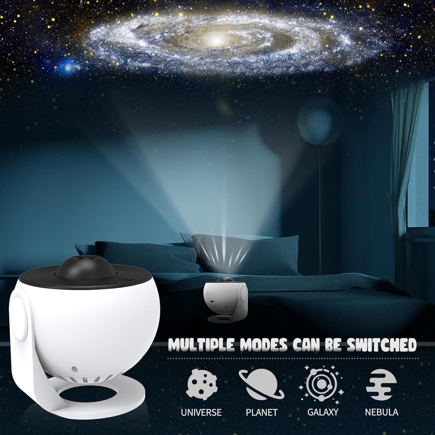 Galactic Dreamscape Projector | Elevate Your Relaxation