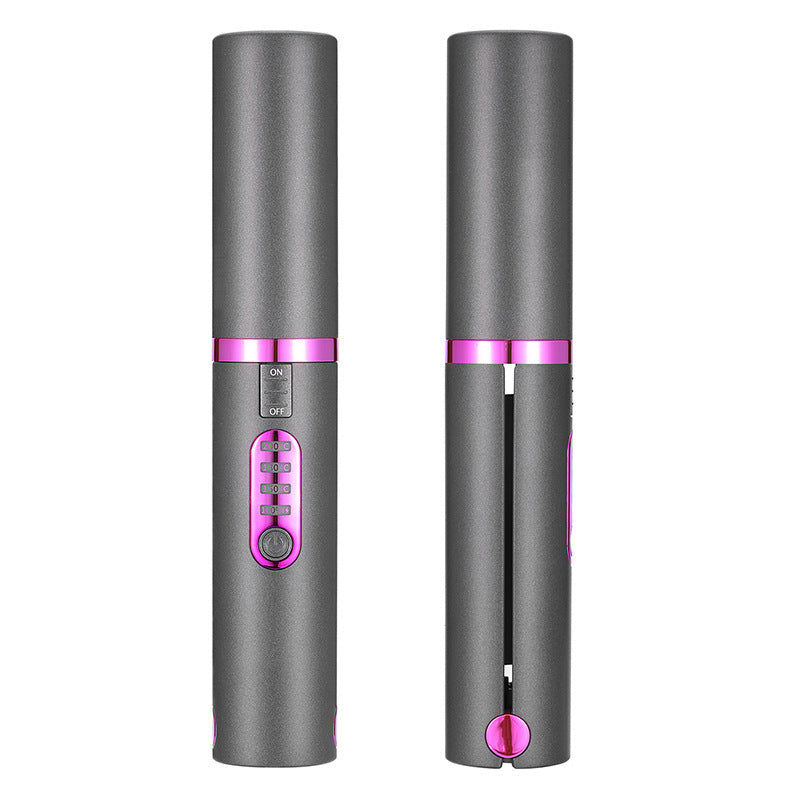 Compact Wireless Hair Straightener for Travel - USB Rechargeable