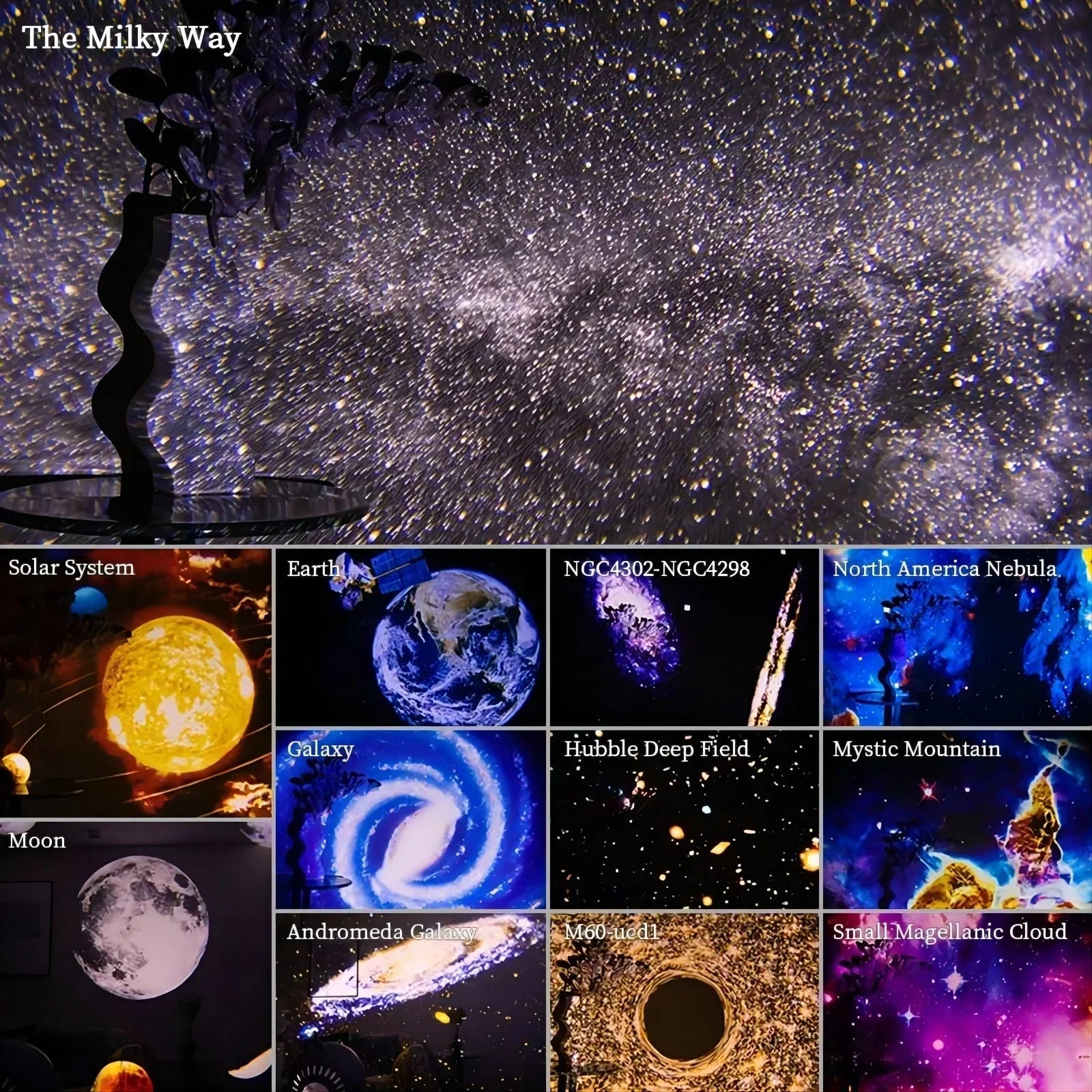 Galactic Dreamscape Projector | Elevate Your Relaxation