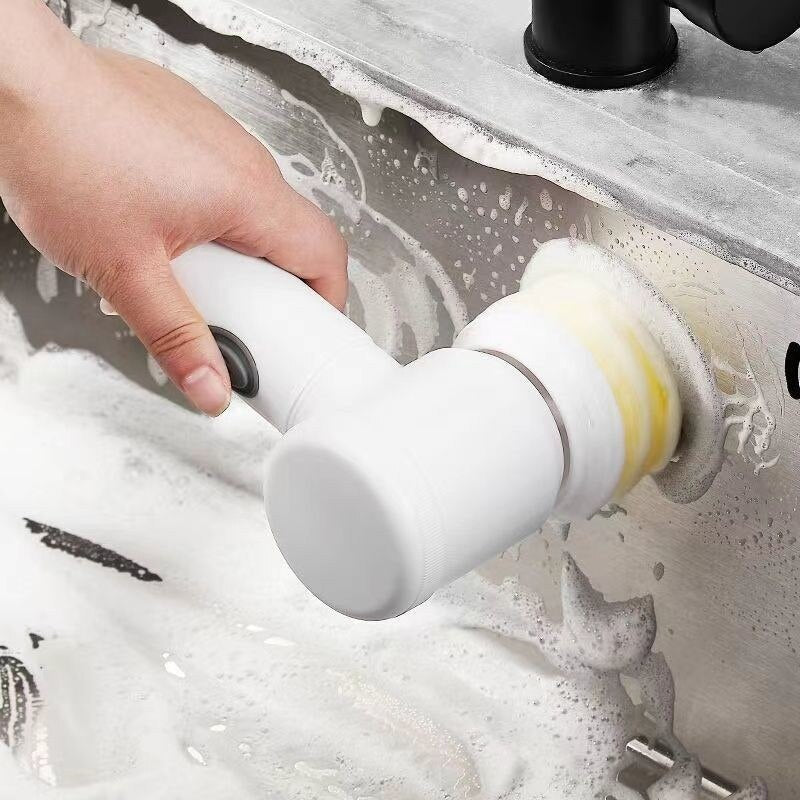 Rechargeable Scrub Pro: Versatile Cleaning Tool for Home