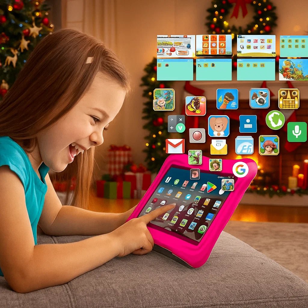 ExploreSmart 7-Inch Educational Tablet with Dual Cameras and 32GB Storage