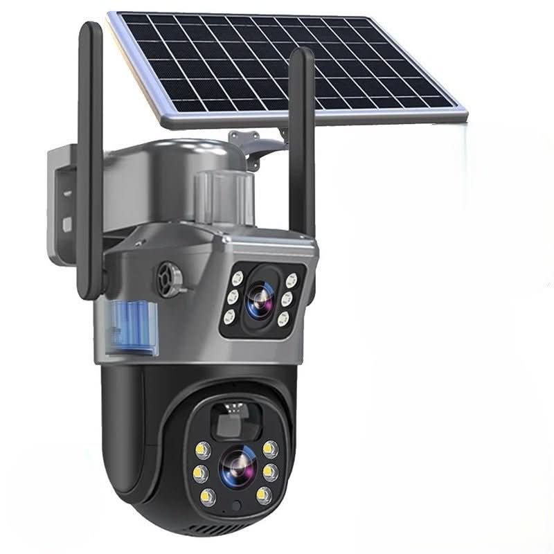 EcoWatch 4K Wireless Security Camera with Solar Power & 360° Coverage