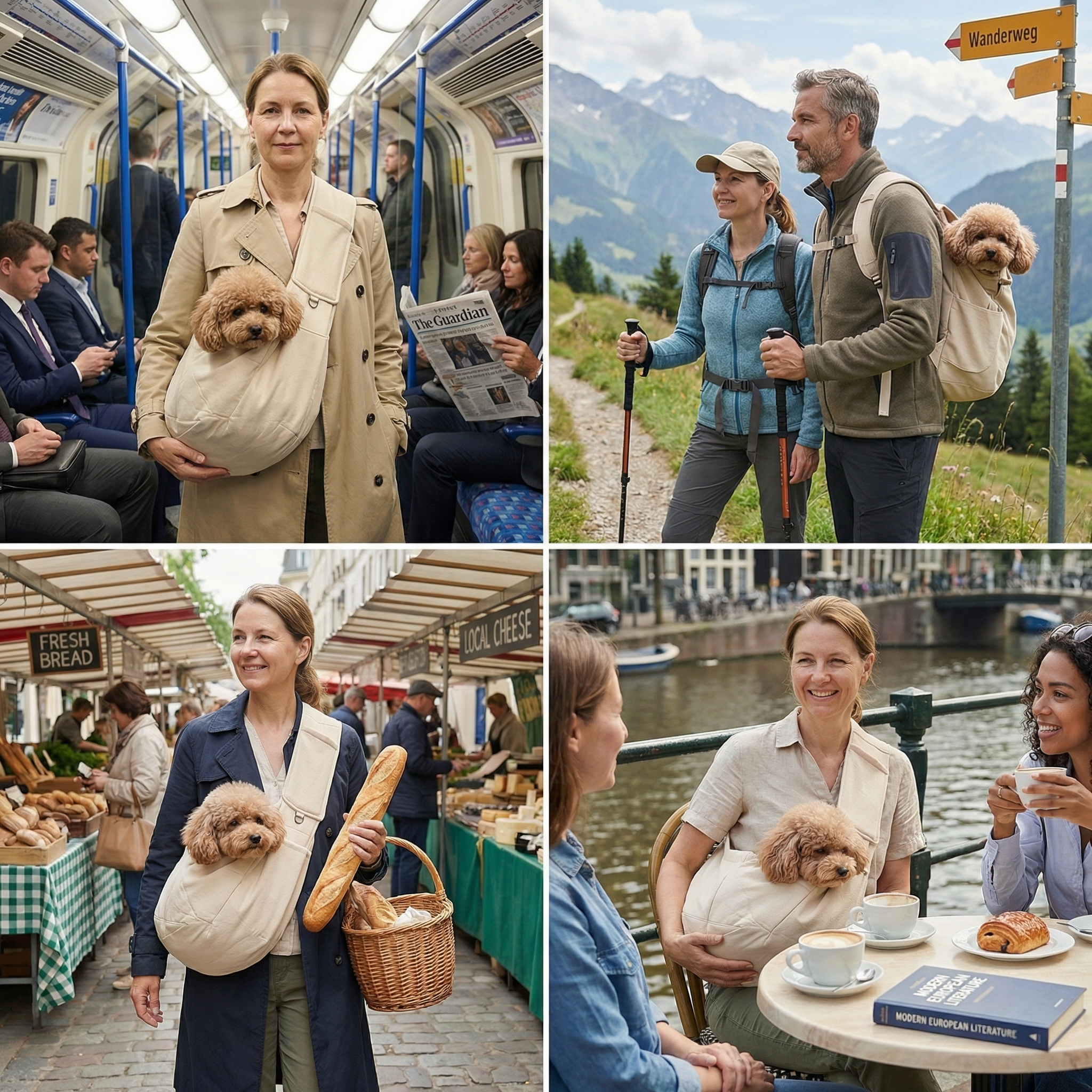 Portable Dog Backpack with Breathable Material – Comfortable Ergonomic Design