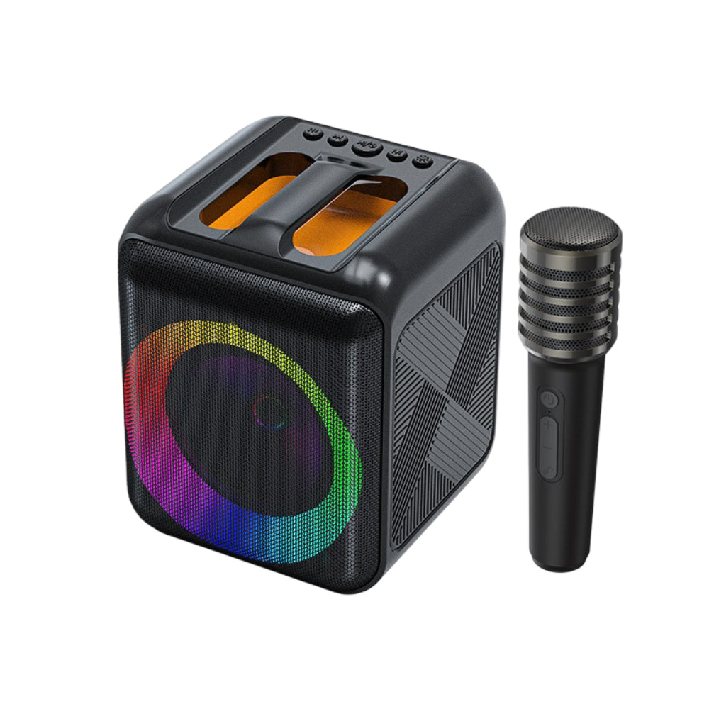 Ultimate Karaoke System with Portable Speaker and Wireless Mics