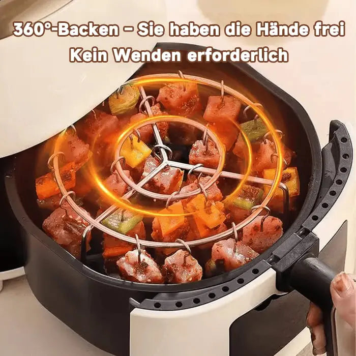 Air Fryer Kebab Grill – Even Cooking and Barbecue Experience