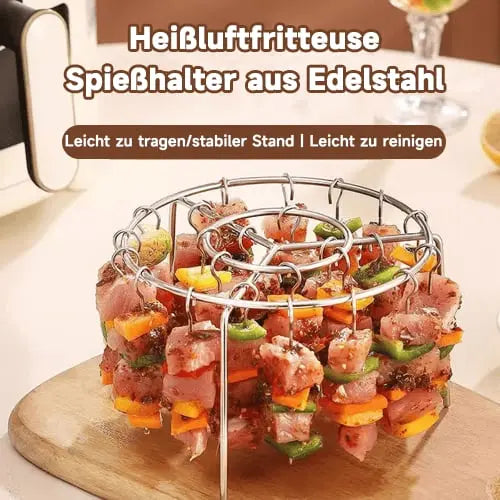 Air Fryer Kebab Grill – Even Cooking and Barbecue Experience