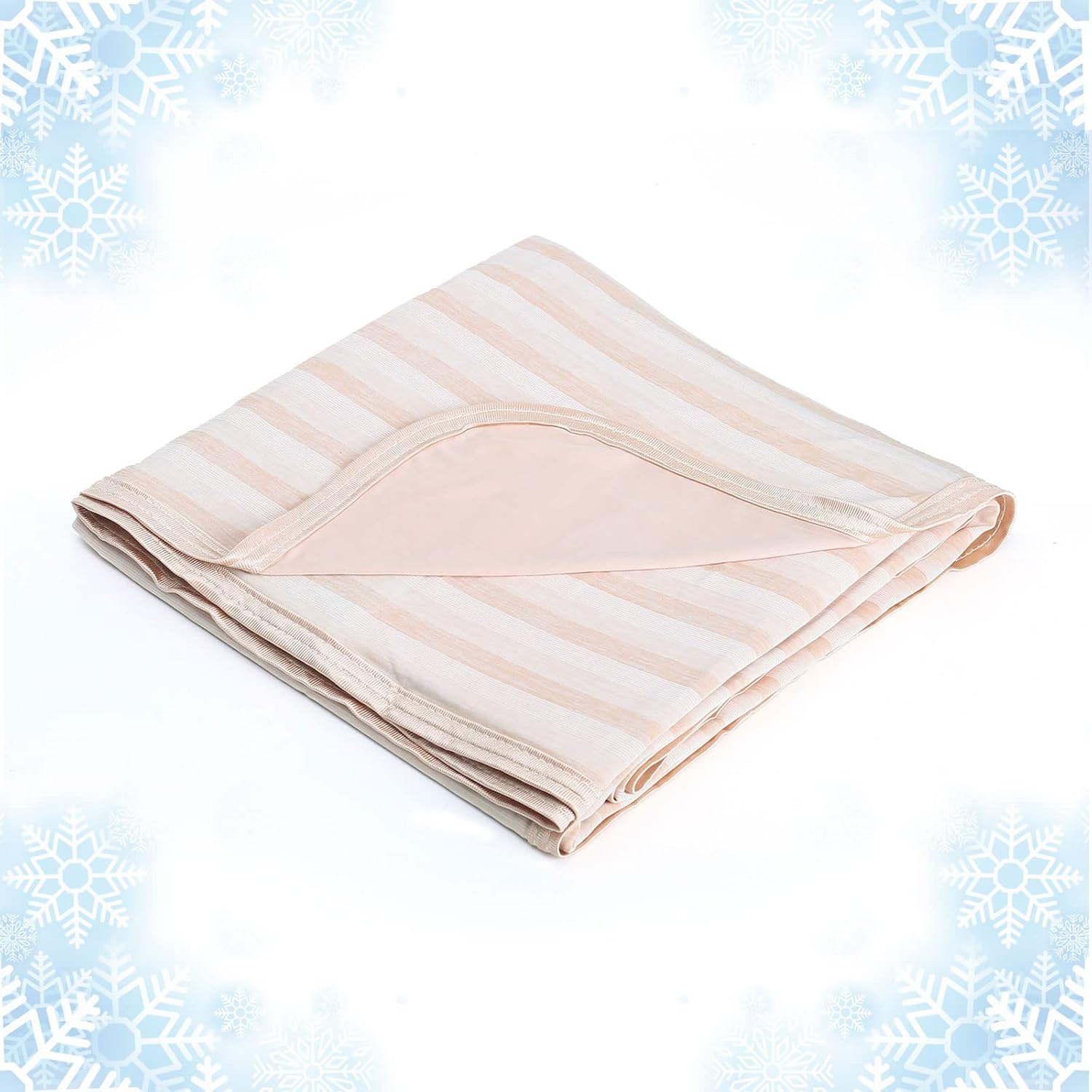 Lightweight Double-Sided Cooling Blanket for Hot Sleepers – Breathable Summer Throw