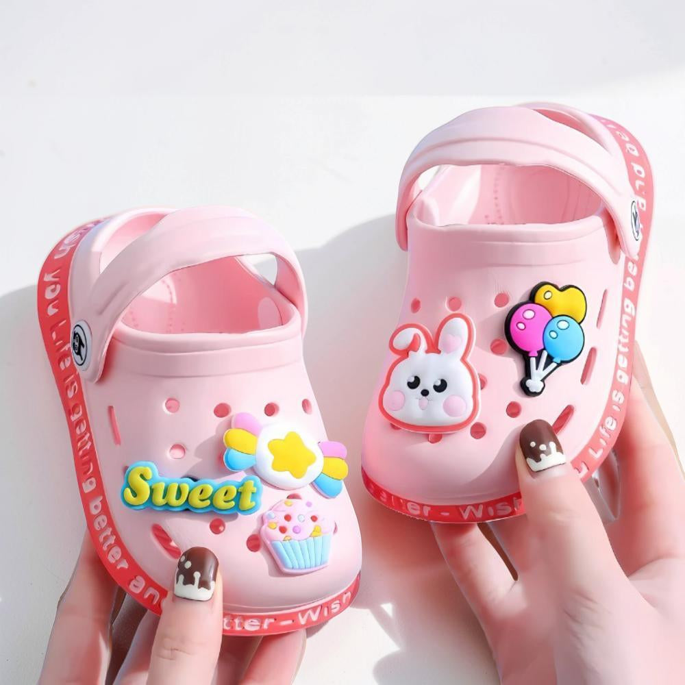 Playful Slip-On Clogs for Active Toddlers