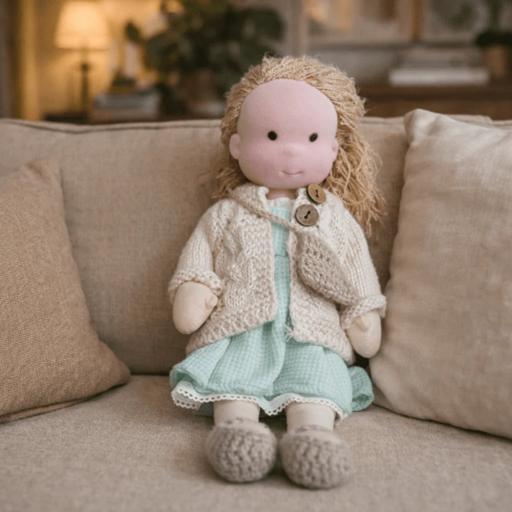 Charming Fabric Doll for Kids - A Perfect Playtime Buddy