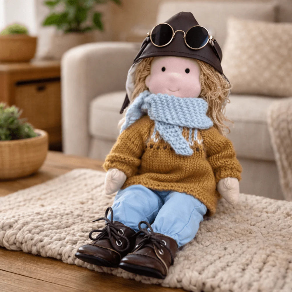 Charming Fabric Doll for Kids - A Perfect Playtime Buddy