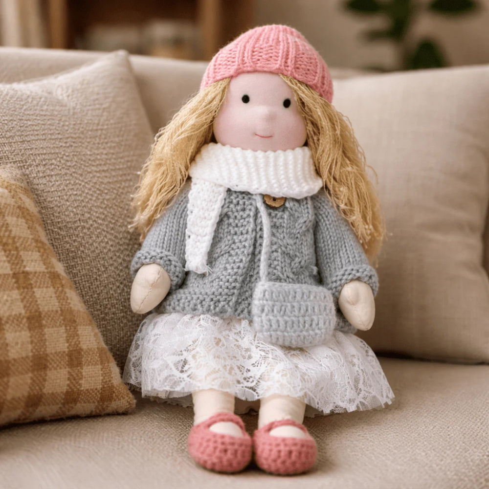 Charming Fabric Doll for Kids - A Perfect Playtime Buddy