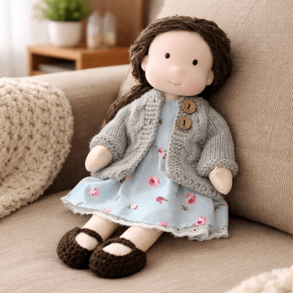 Charming Fabric Doll for Kids - A Perfect Playtime Buddy
