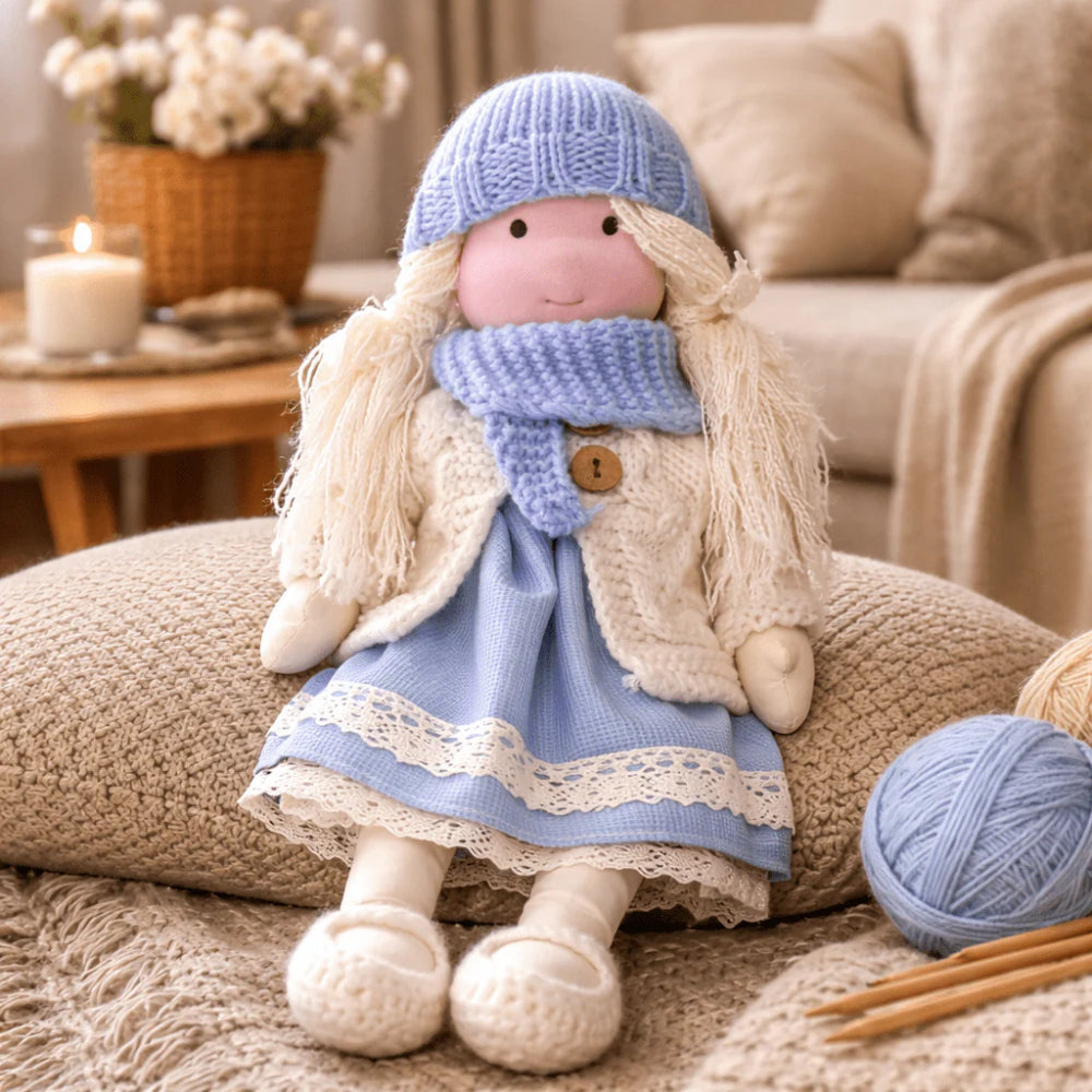 Charming Fabric Doll for Kids - A Perfect Playtime Buddy