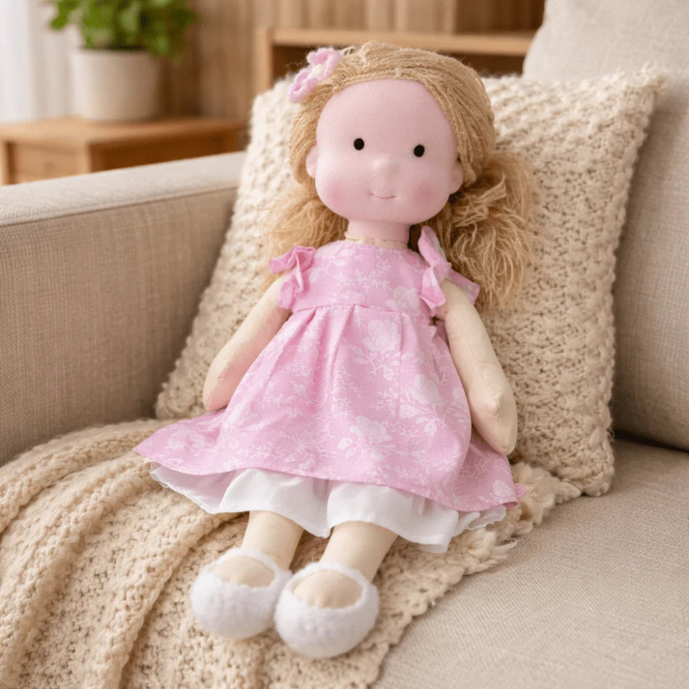 Charming Fabric Doll for Kids - A Perfect Playtime Buddy