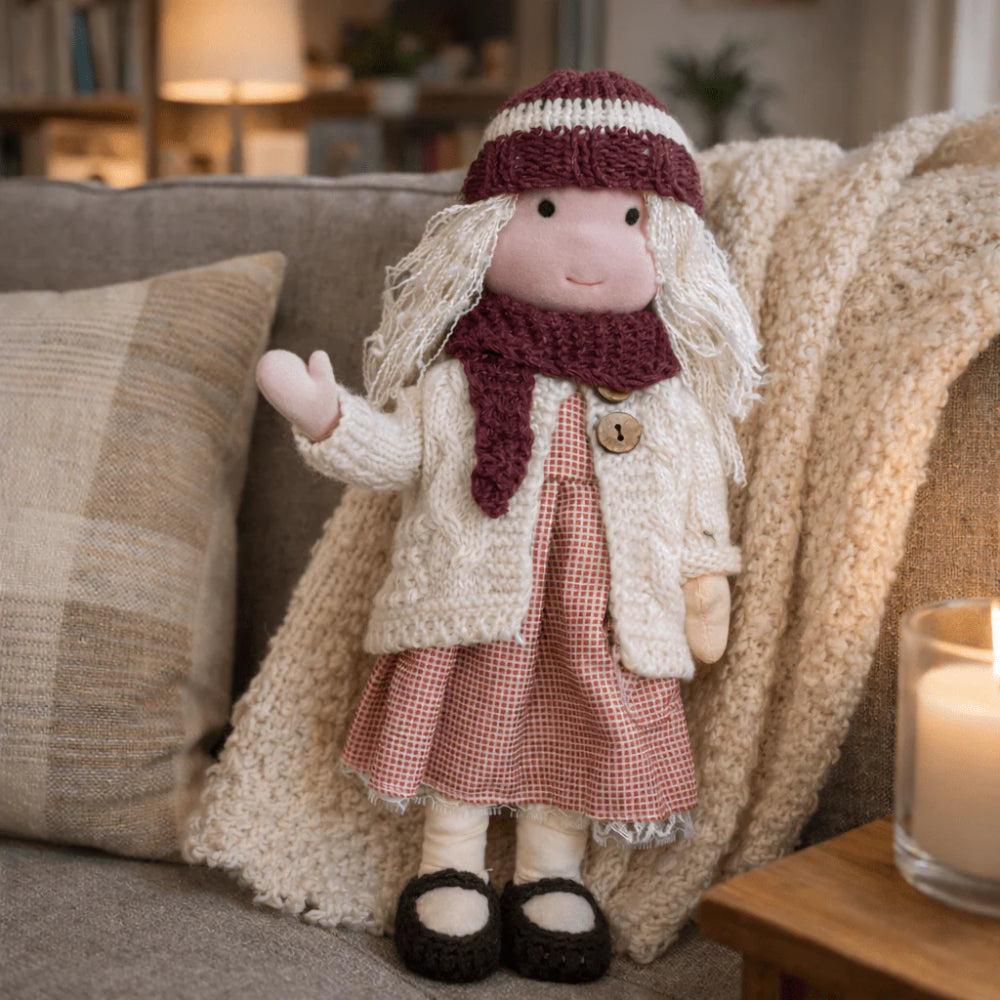 Charming Fabric Doll for Kids - A Perfect Playtime Buddy