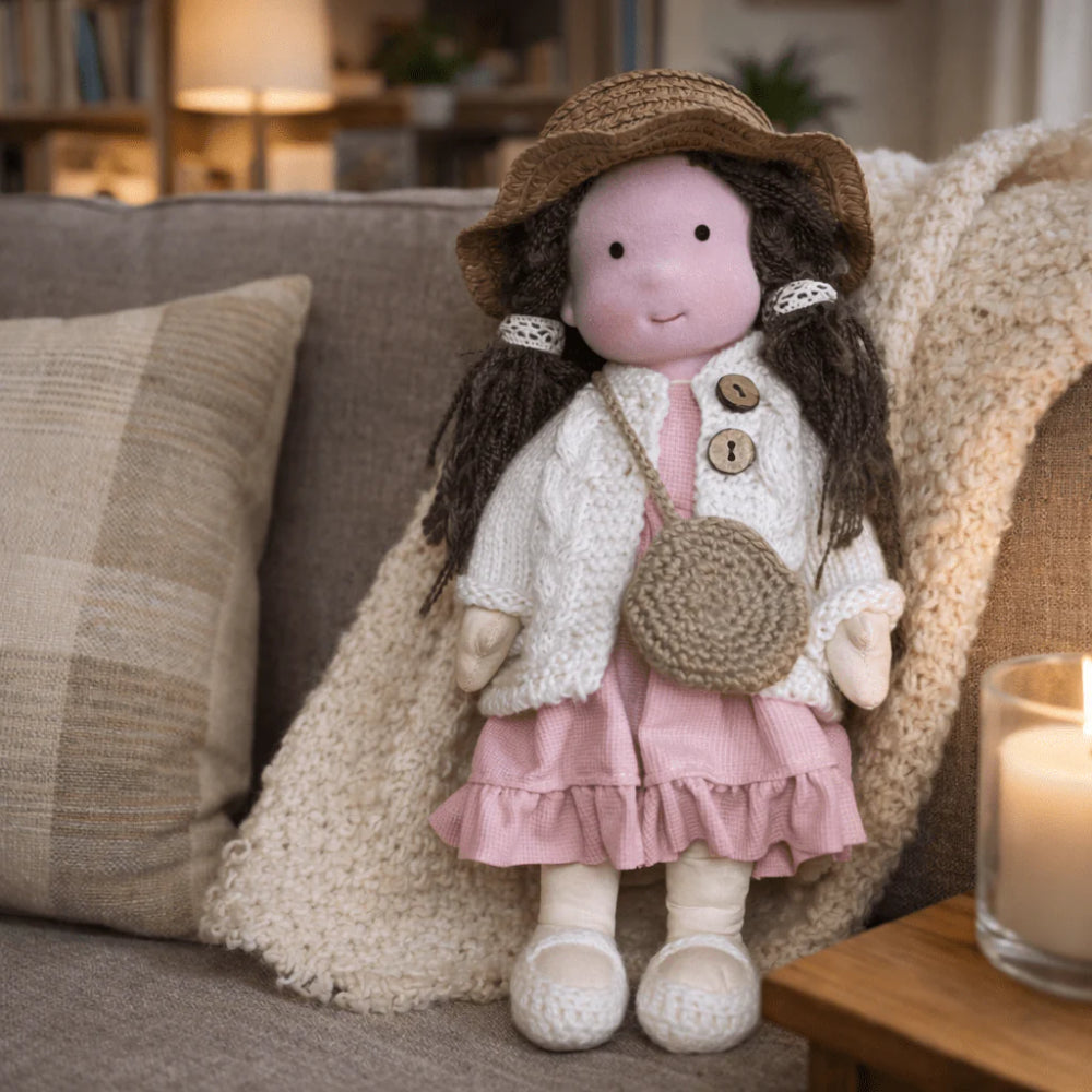 Charming Fabric Doll for Kids - A Perfect Playtime Buddy