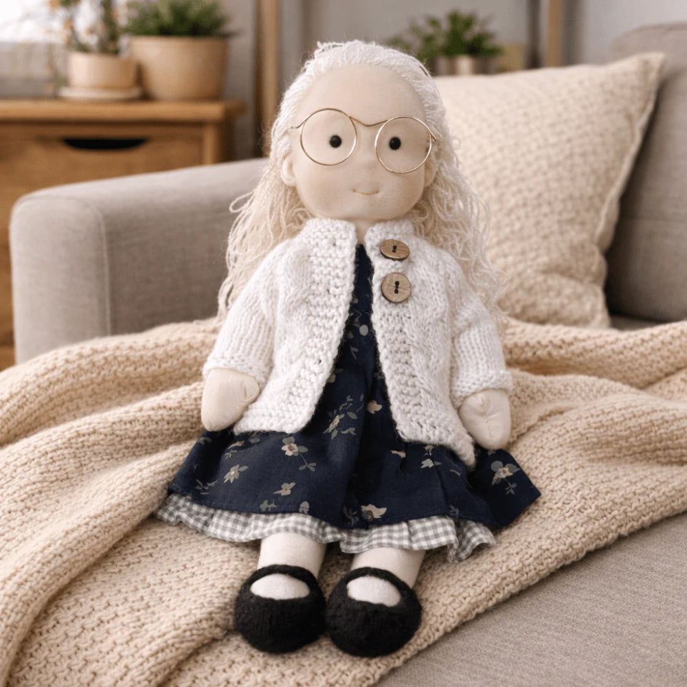 Charming Fabric Doll for Kids - A Perfect Playtime Buddy