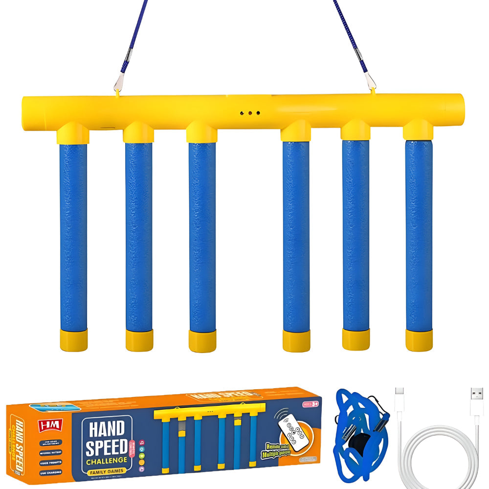 Dynamic Reflex Trainer for Kids: Engage and React with Falling Sticks