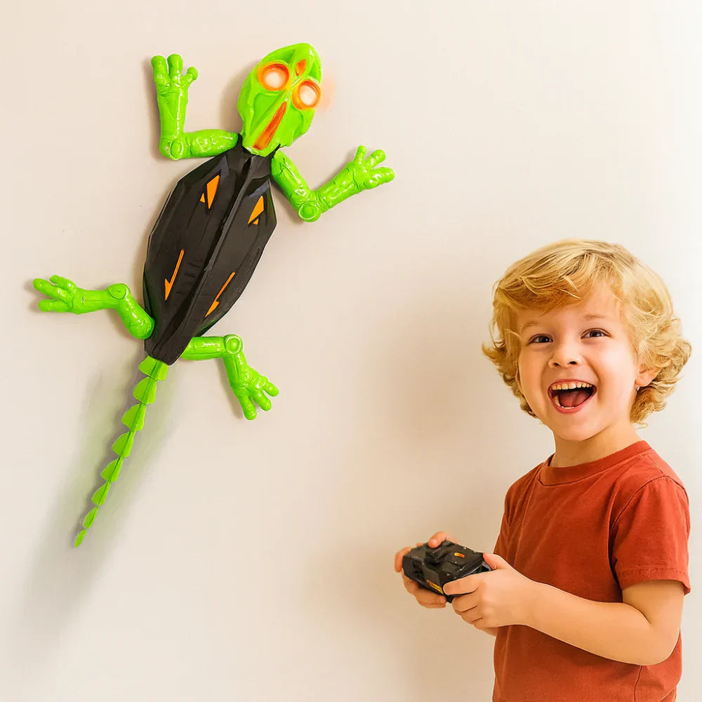 Radiant Reptile: Remote-Controlled Climbing Lizard Toy