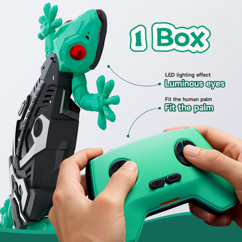 Remote-Controlled Climbing Gecko Toy for Kids