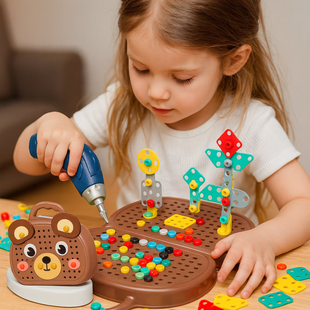 Creative Construction Kit for Kids - STEM Learning Adventure