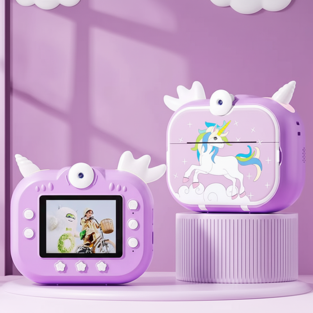 FunSnap Kids Camera with Instant Photo Printer