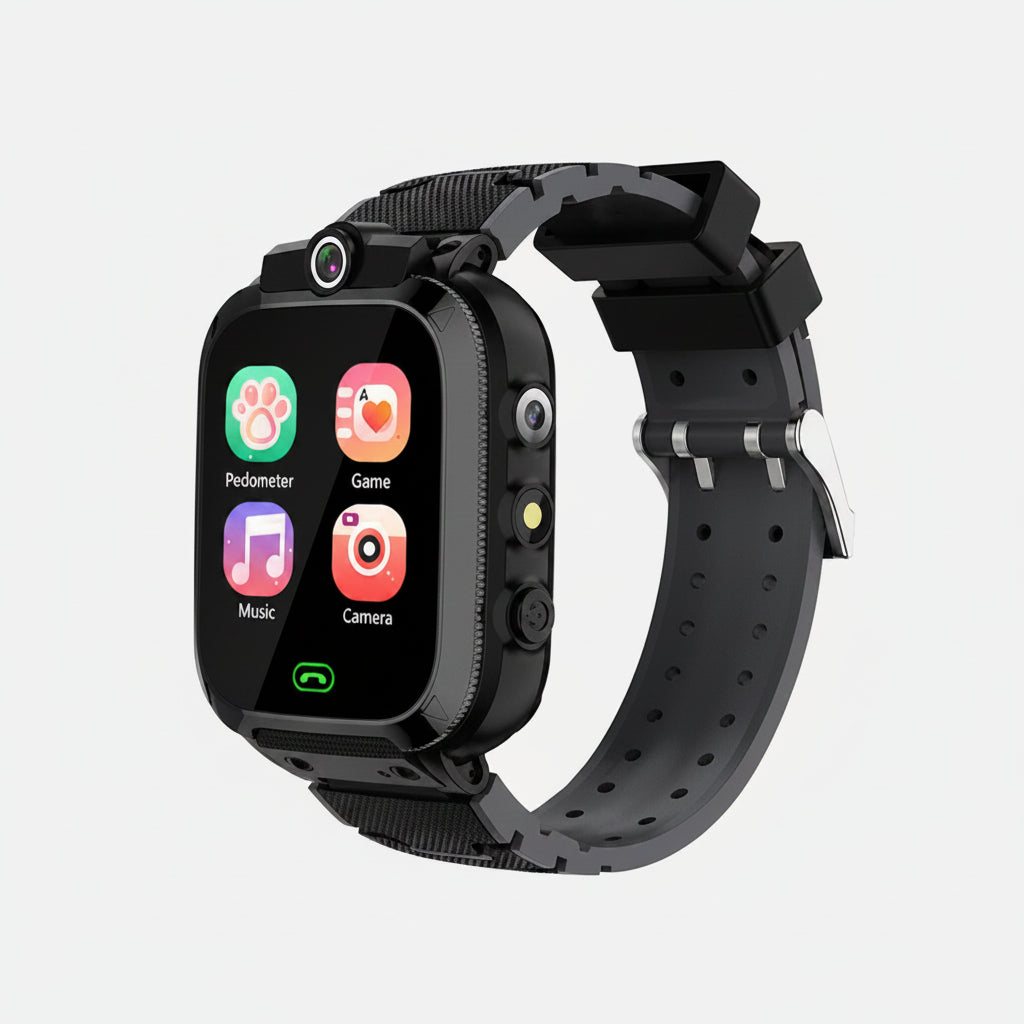 Interactive Children's Smartwatch with Pedometer, Games, and Music