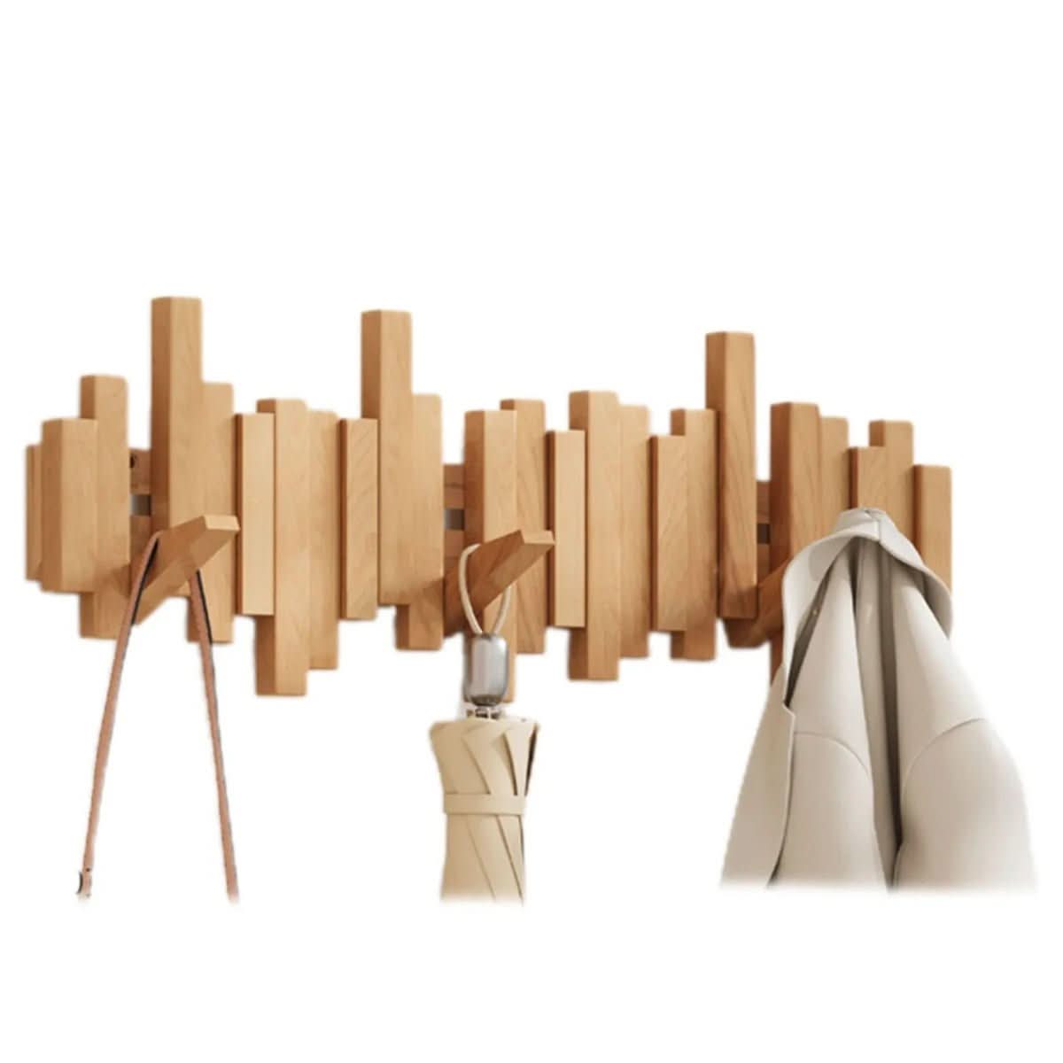 Melody Wall Organizer in Rich Walnut or Light Beech Finish