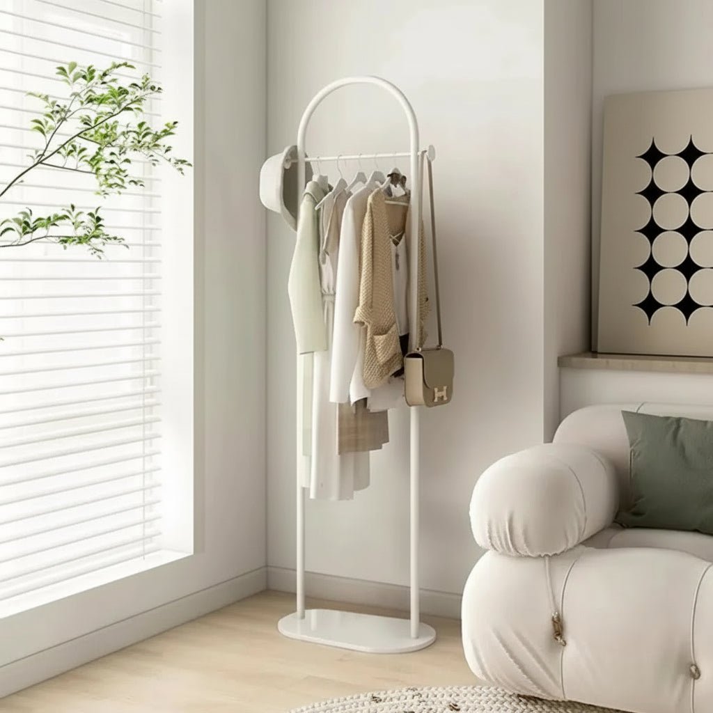 Elegant Minimalist Clothing Display Stand for Everyday Wear