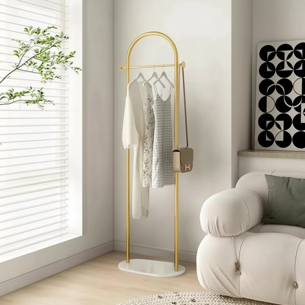 Elegant Minimalist Clothing Display Stand for Everyday Wear