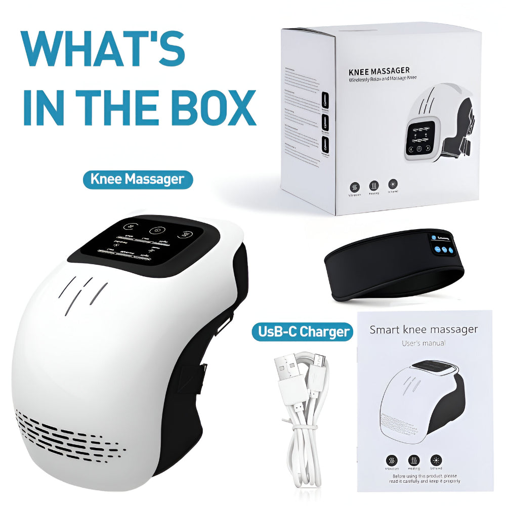 ThermoFlex Knee Comfort Massager with Customizable Support