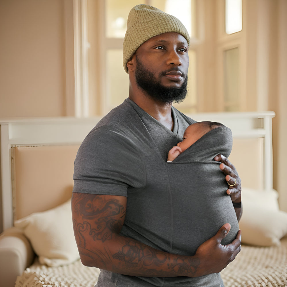 Hands-Free Baby Carrier Shirt for Active Parents