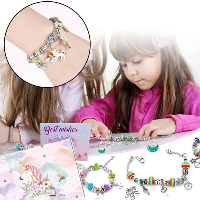 SparkleArt Bracelet Making Kit for Young Creators