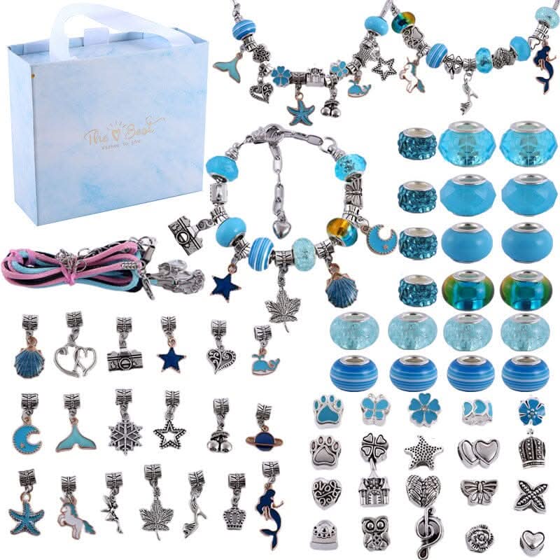 SparkleArt Bracelet Making Kit for Young Creators