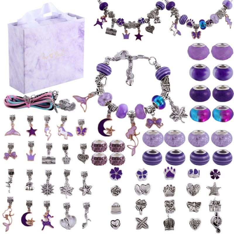 SparkleArt Bracelet Making Kit for Young Creators