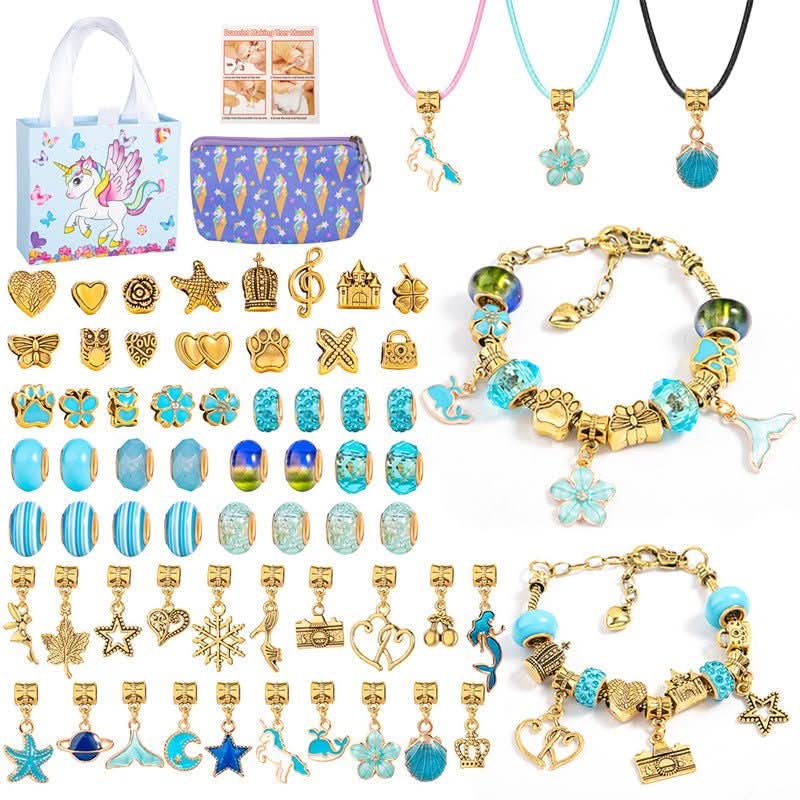 SparkleArt Bracelet Making Kit for Young Creators