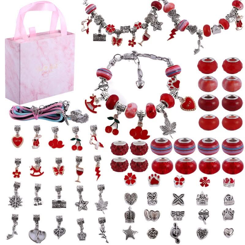 SparkleArt Bracelet Making Kit for Young Creators