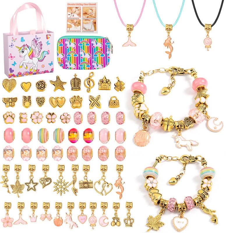 SparkleArt Bracelet Making Kit for Young Creators
