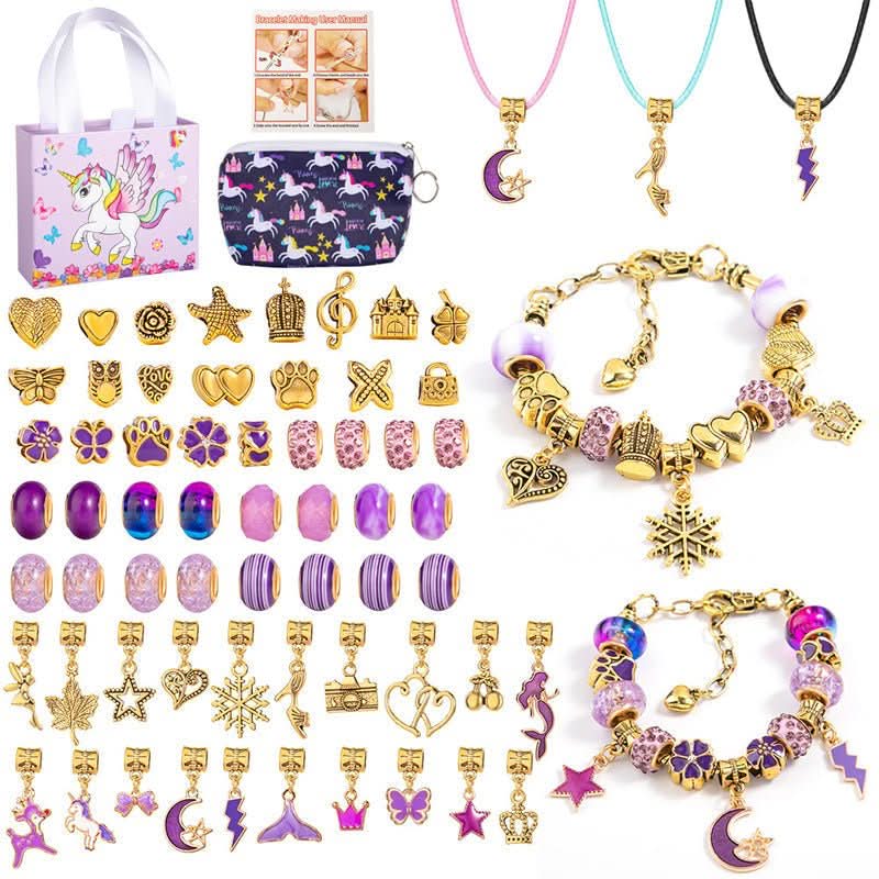SparkleArt Bracelet Making Kit for Young Creators