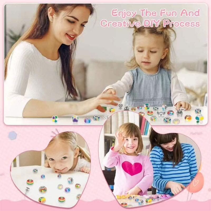 SparkleArt Bracelet Making Kit for Young Creators